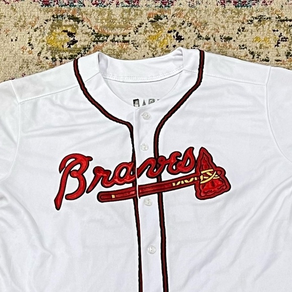Jason Heyward Atlanta Braves Stitched Majestic Jersey - Picture 10 of 10